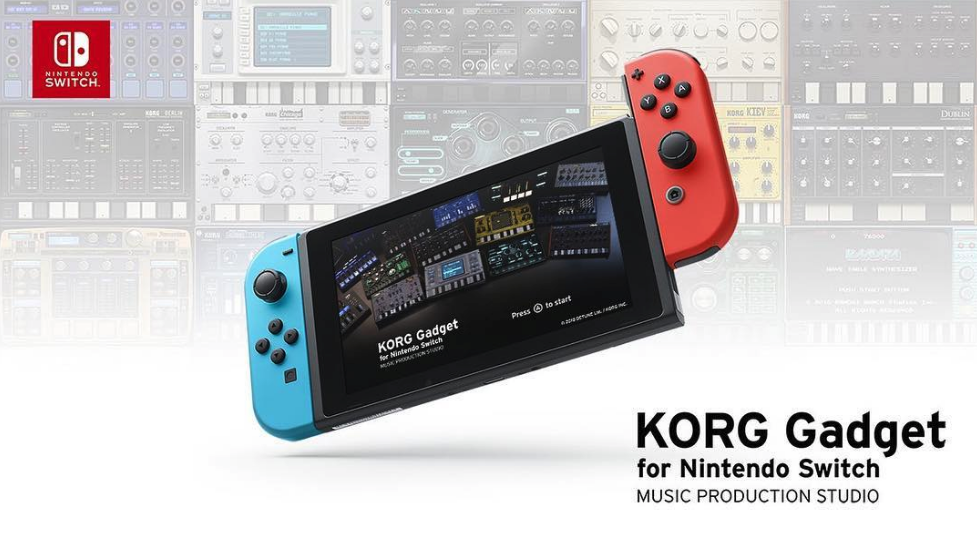 楽しみ方色々！ゲームの域を越えたDAW “KORG Gadget for Nintendo Switch”
