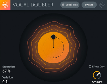 iZotopeからヴォーカルに簡単にダブラー効果を付加できるエフェクトプラグイン”VOCAL DOUBLER”が無料で提供中！